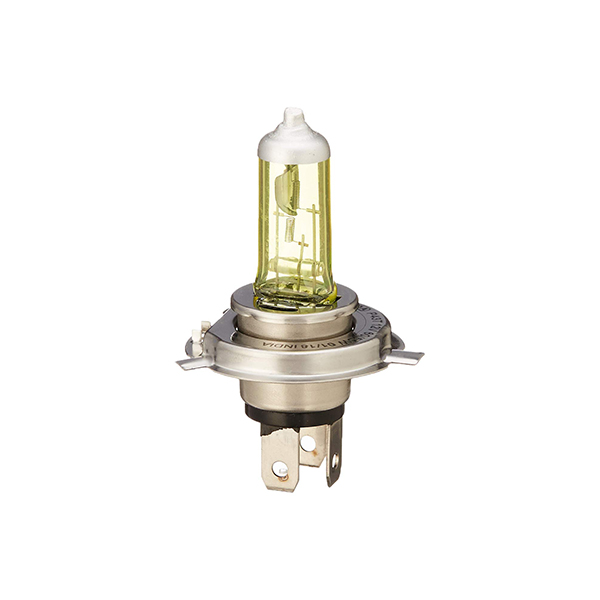 Uno Minda H4-5033 H4 12V 60/55W Ultimate Yellow Head Light Halogen Bulbwith Quartz Glass